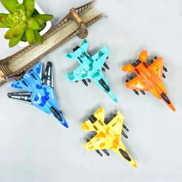 Alloy Plane Set | Best Quality Plane Set For Kids | Plane Set For Babies | Toys For Babies - Random Color