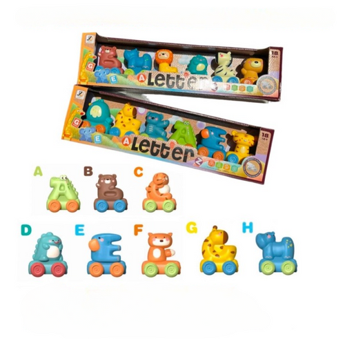 Alphabet Animal Learning Toy for Kids – Fun & Interactive Way to Teach Letters, Words & Animal Names – Perfect for Toddlers - Pack Of 03