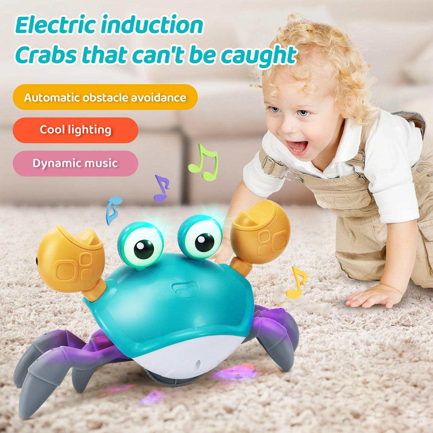 Little Crawling Crab – “Catch me if you can” (Rechargeable)