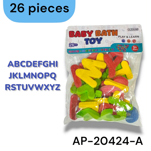 26-Piece Espaciar Kids Educational Learning Set – Fun &amp; Colorful Alphabet Letters for Toddlers, Early Learning Toy for Cognitive Development, Language Skills &amp; Preschool Preparation