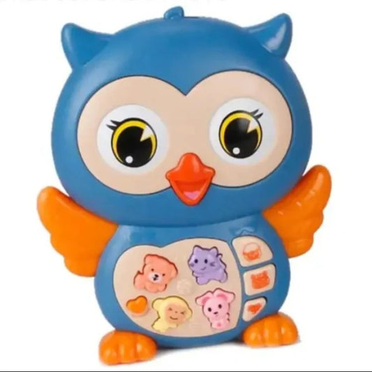 Multi-Functional Owl Piano Toy with Lights, Sounds, and Various Modes - A Fun &amp; Engaging Early Learning Musical Instrument for Kids