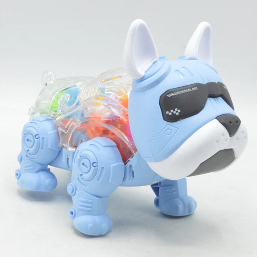 Mecha Dog Interactive Robot Toy - Walking, Music &amp; Lights for Kids Ages 3+ | Best Quality Toy - Random Color